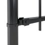 Voir la diapositive 3 : VIDAXL Cloture de jardin avec dessus en lance Acier 1,7 x 1 m Noir