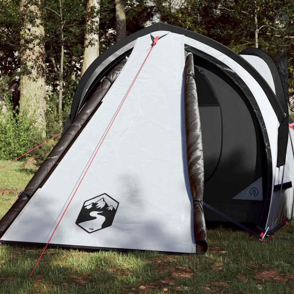 VIDAXL Tente de camping a dome 2 personnes tissu occultant impermeable