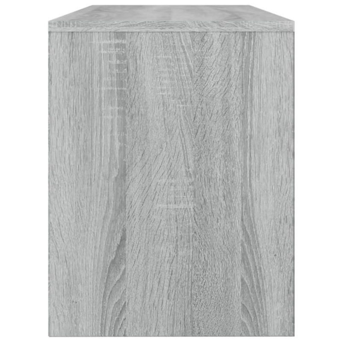 VIDAXL Tabouret de toilette Sonoma gris 70x35x45 cm Bois d ingénierie