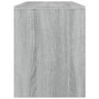 Voir la diapositive 5 : VIDAXL Tabouret de toilette Sonoma gris 70x35x45 cm Bois d ingénierie