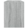 Voir la diapositive 5 : VIDAXL Tabouret de toilette Sonoma gris 70x35x45 cm Bois d ingénierie