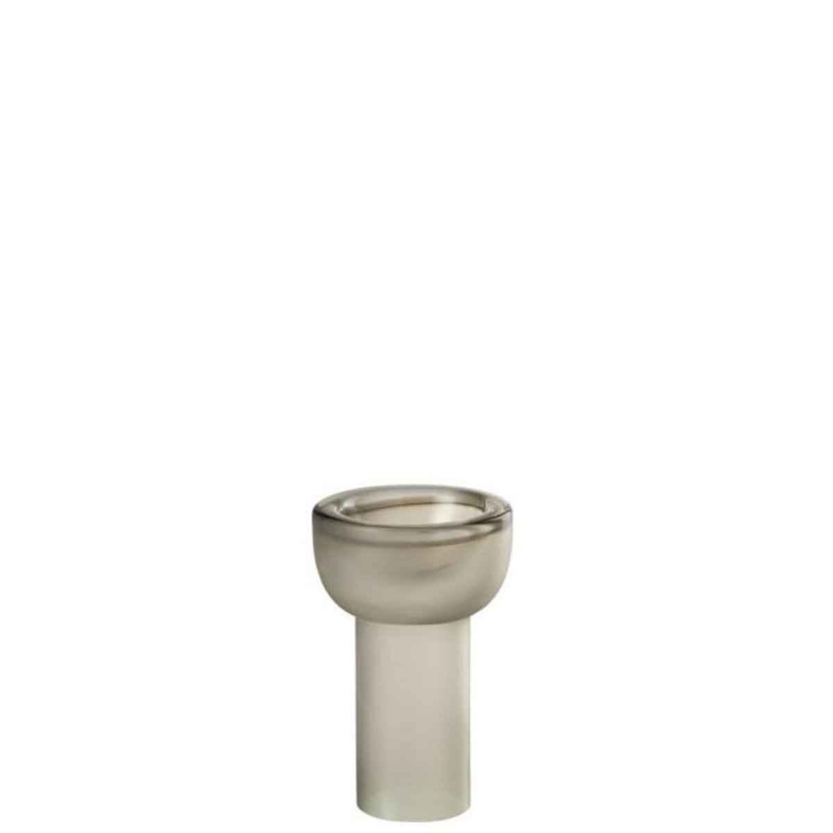 Paris Prix Vase Chandelier en Verre  Yoko  20cm Grège