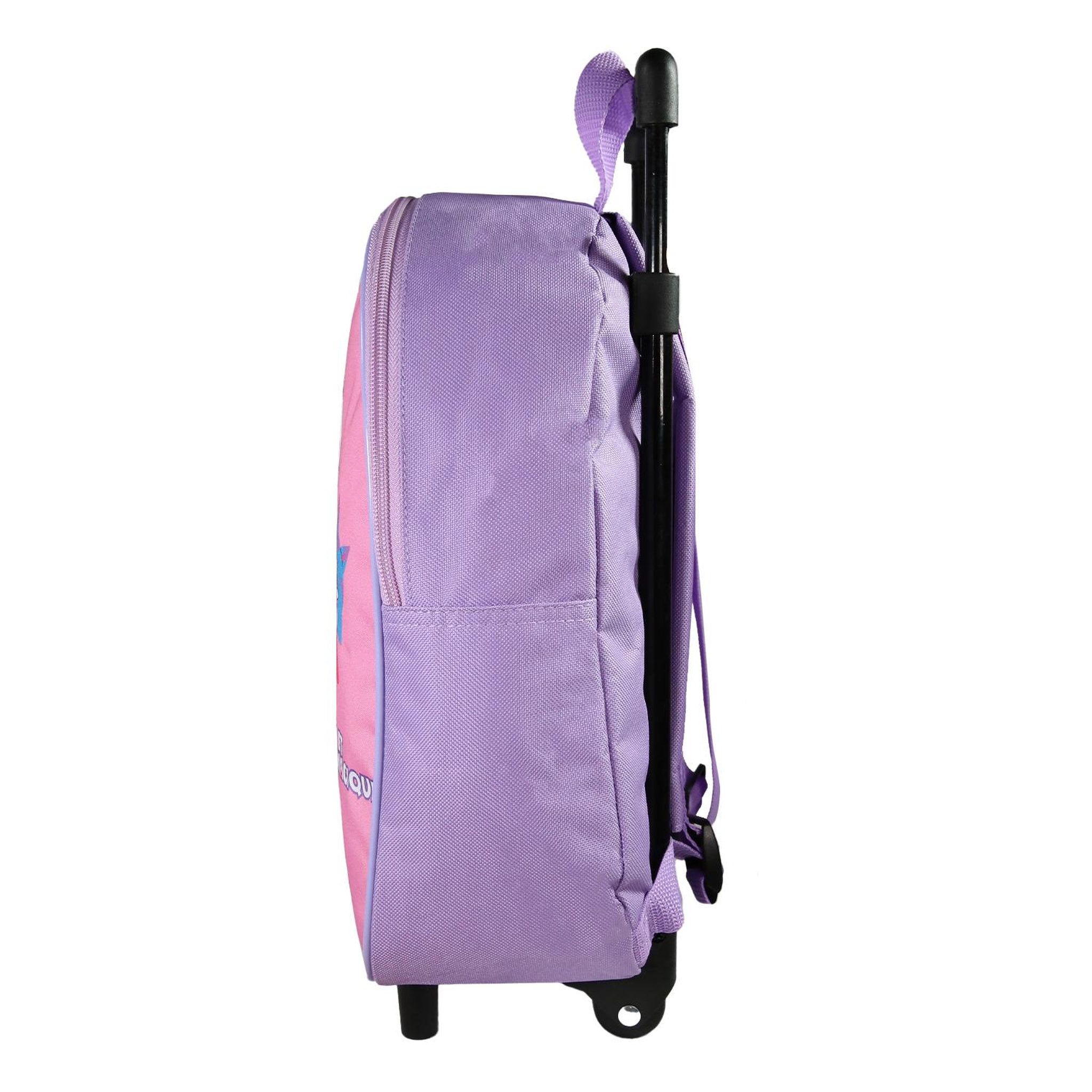 Voir la diapositive 3 : Bagtrotter Sac à dos à roulettes Gabby et La Maison Magique Rose - Bagtrotter