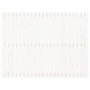 Voir la diapositive 4 : VIDAXL Tete de lit murale Blanc 146,5x3x110 cm Bois massif de pin