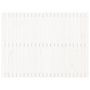Voir la diapositive 4 : VIDAXL Tete de lit murale Blanc 146,5x3x110 cm Bois massif de pin