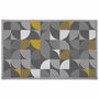 Voir la diapositive 1 : Paris Prix Tapis Déco Imprimé  Rythmo  50x80cm Gris