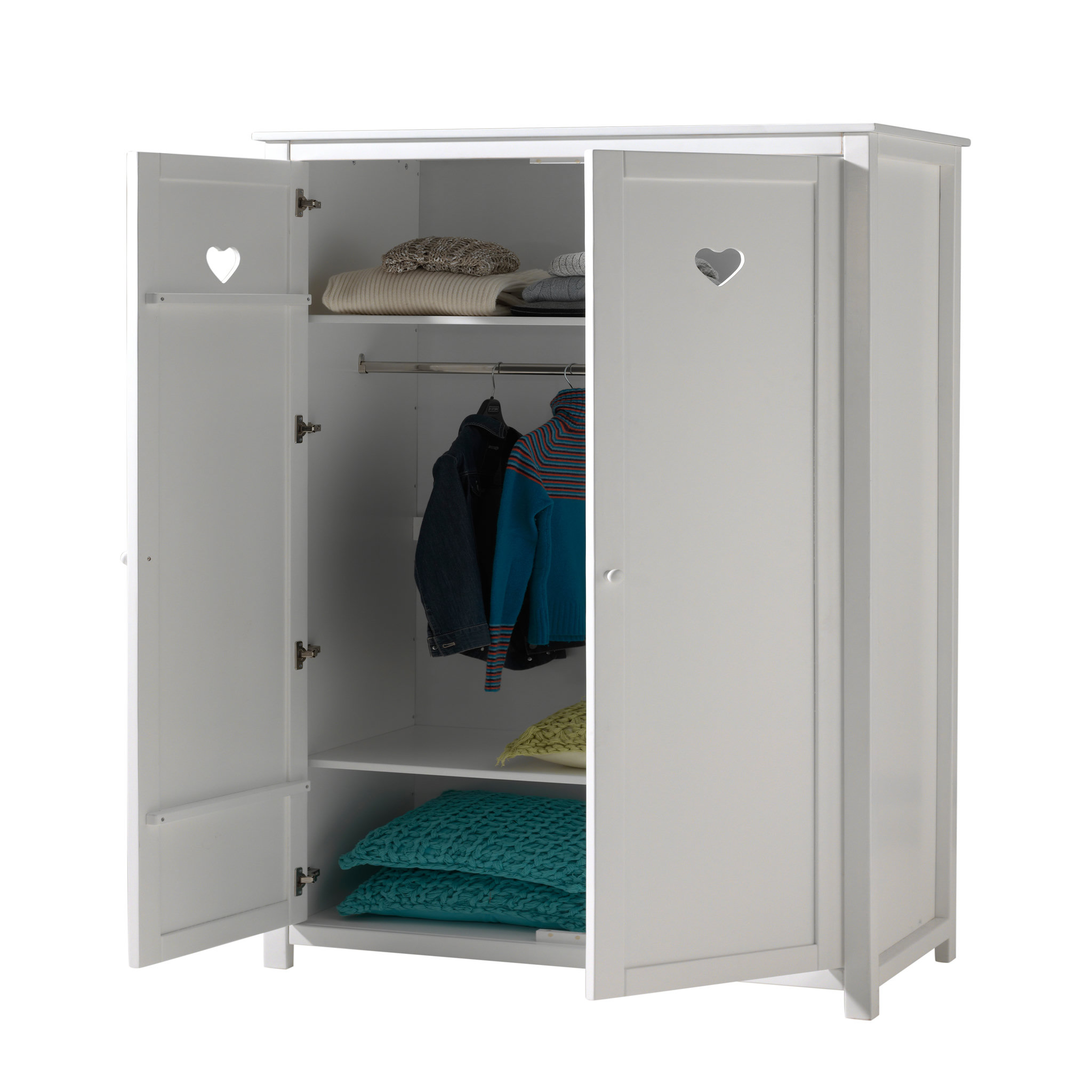 Voir la diapositive 3 : Armoire 2 portes MAUDE