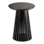 Voir la diapositive 1 : Paris Prix Table d'Appoint Design en Bois  Vincent  40cm Noir