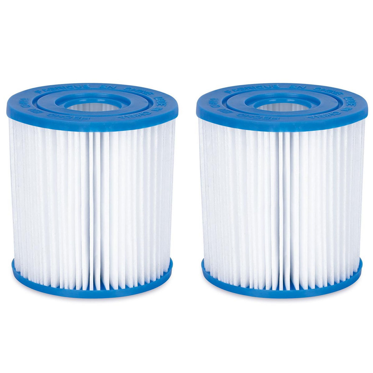 SUMMER WAVES Lot de 2 cartouches filtre I pour piscine  H 9 cm x Ø 7,8 cm