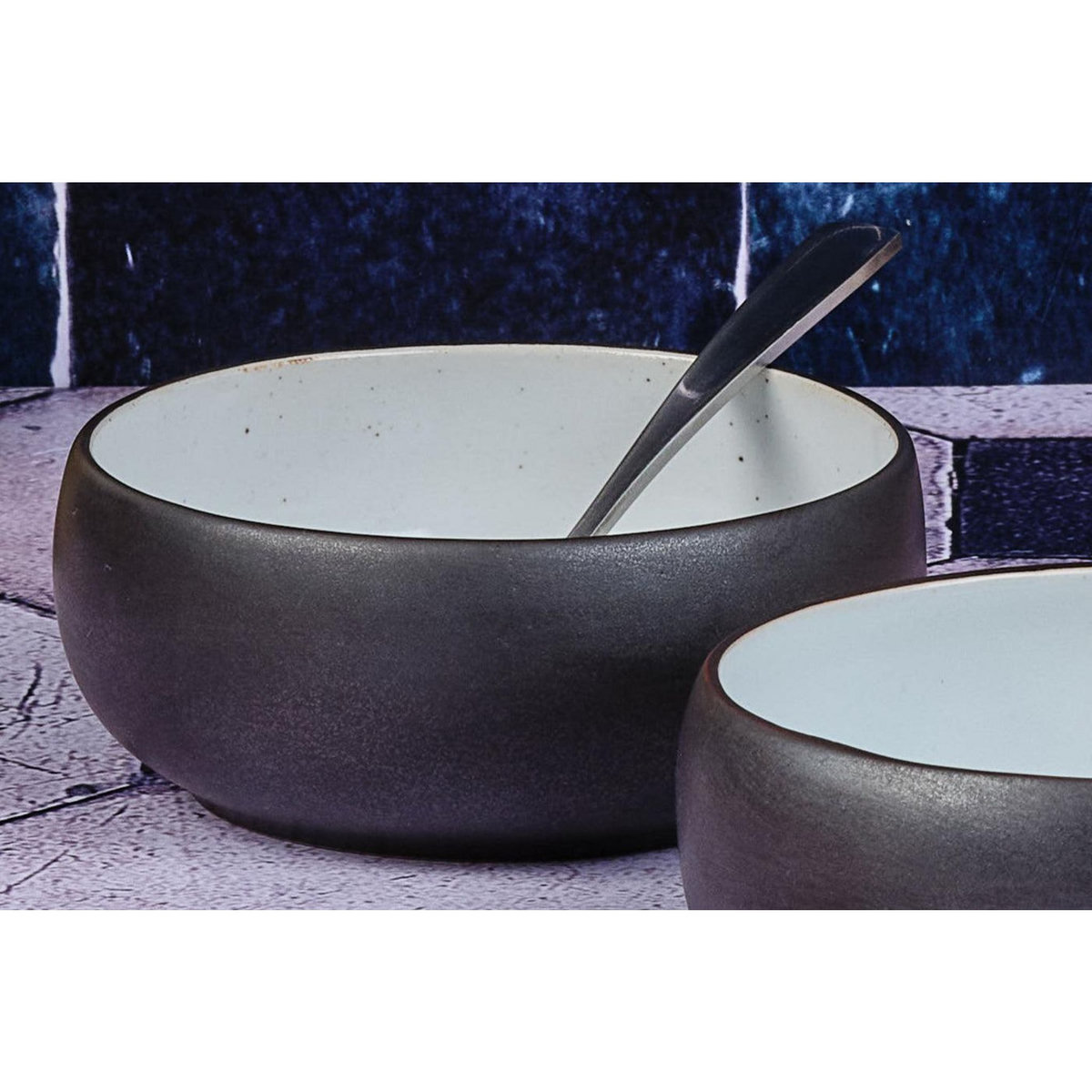 BJORN Bol GOURMET Ø12cm - 4 pièces - Onyx