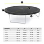 Voir la diapositive 6 : JUMP4FUN Coussin de protection des ressorts pour Trampoline 14FT ø427cm Universel Classique