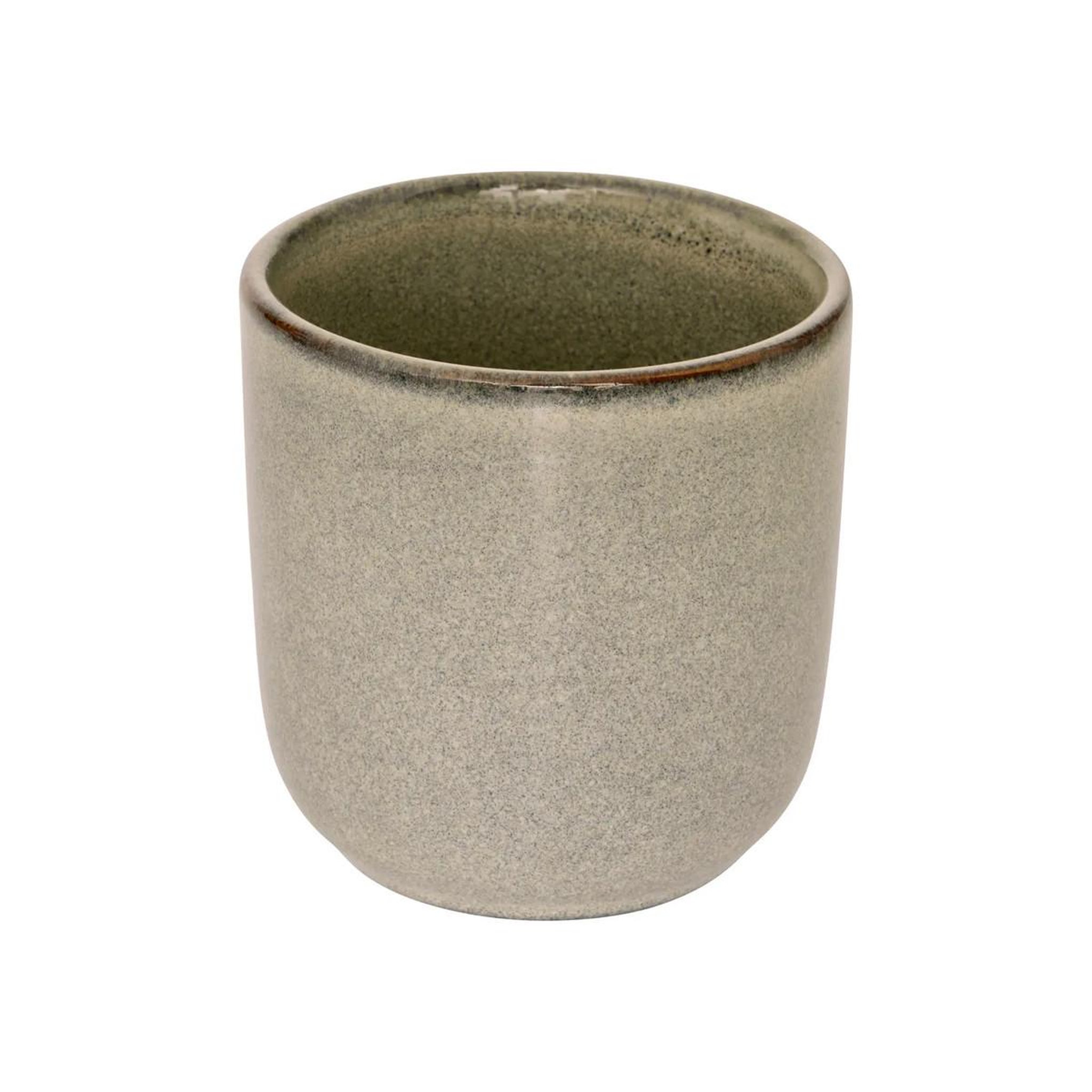 Voir la diapositive 2 : SECRET DE GOURMET Lot de 6 tasses à café  terre inconnue  10cl vert clair