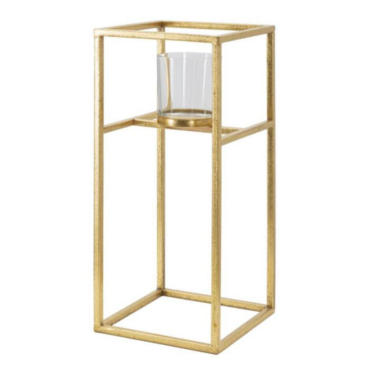 Paris Prix Bougeoir Design en Métal  Elegant  35cm Or