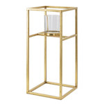 Paris Prix Bougeoir Design en Métal  Elegant  35cm Or