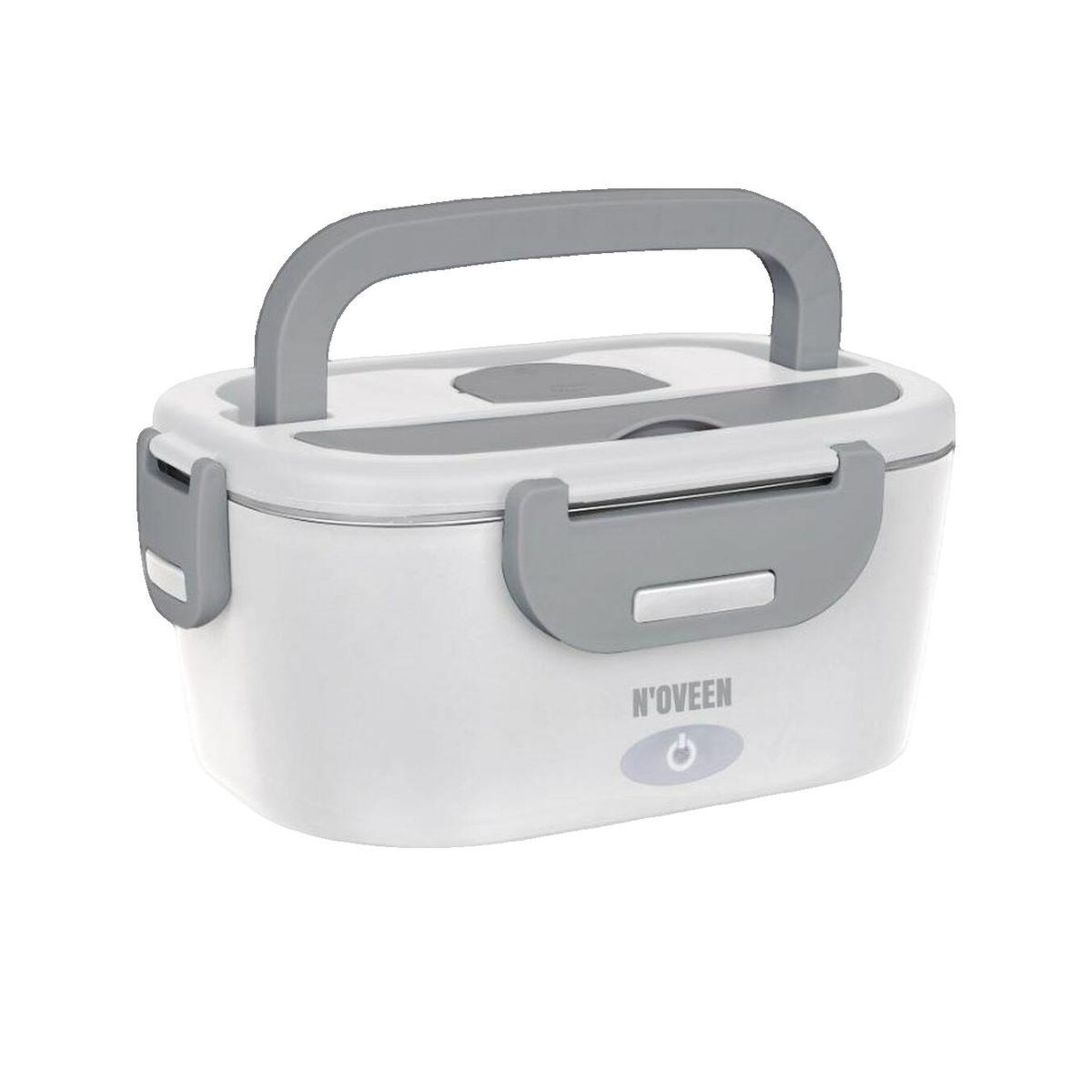 Voir la diapositive 2 : Neova Boîte à lunch électrique N'oveen LB715 blanc et gris