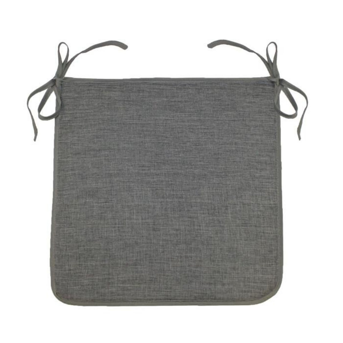 Paris Prix Galette de Chaise  Newton  40x40cm Gris Anthracite