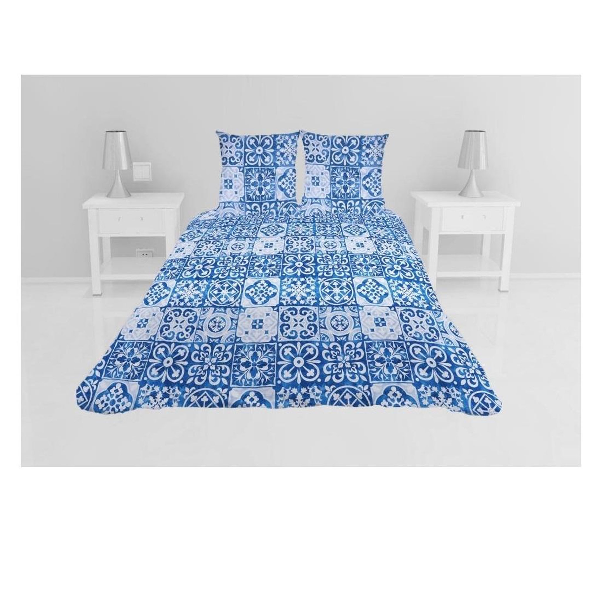 Voir la diapositive 6 : Eden Couvre lit microfibre + taies persane