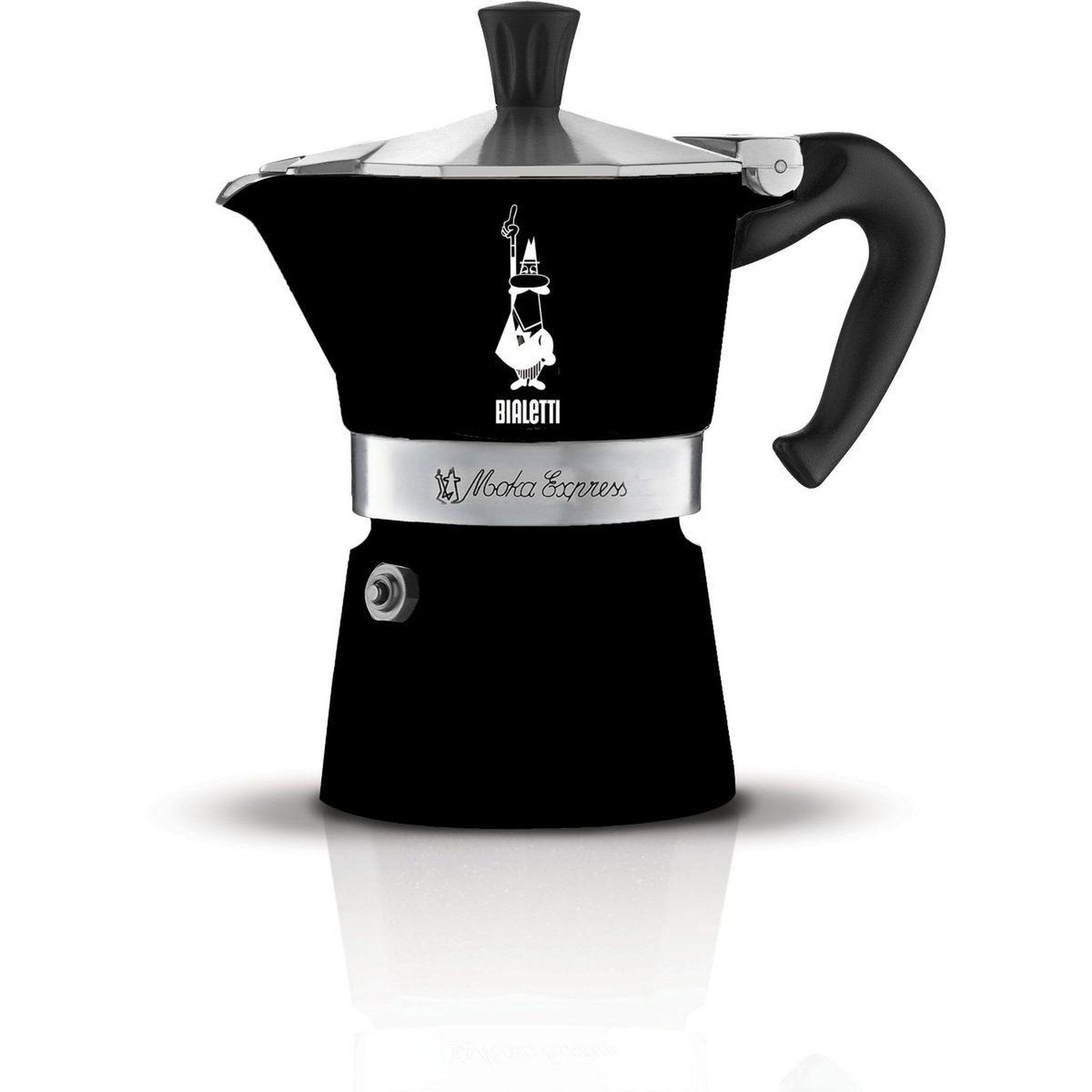 BIALETTI Cafetière italienne moka express noir 3 tasses
