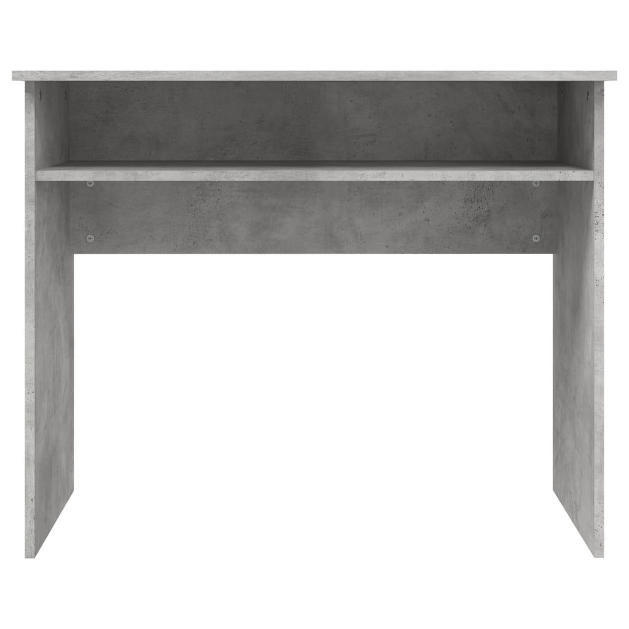 Voir la diapositive 4 : VIDAXL Bureau Gris beton 90x50x74 cm Bois d'ingenierie
