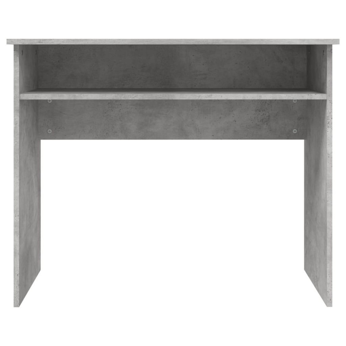 VIDAXL Bureau Gris beton 90x50x74 cm Bois d'ingenierie