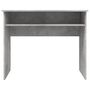 Voir la diapositive 4 : VIDAXL Bureau Gris beton 90x50x74 cm Bois d'ingenierie
