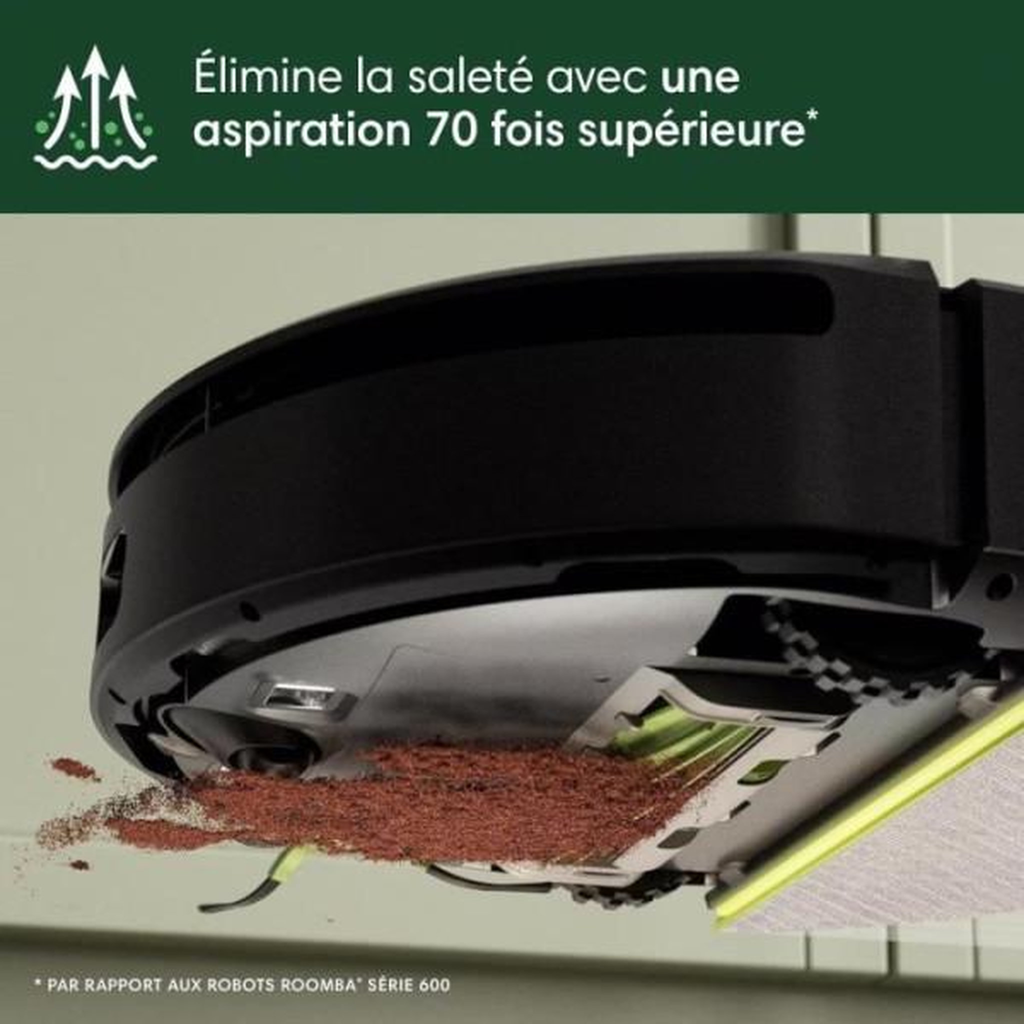 Voir la diapositive 6 : IROBOT Robot aspirateur laveur roomba 205 combo dustcompactor l121040