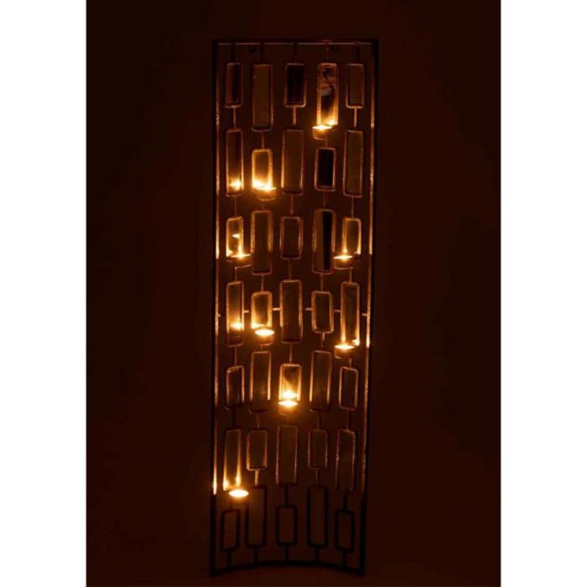 Paris Prix Photophore avec Miroirs  Comenza  122cm Gris