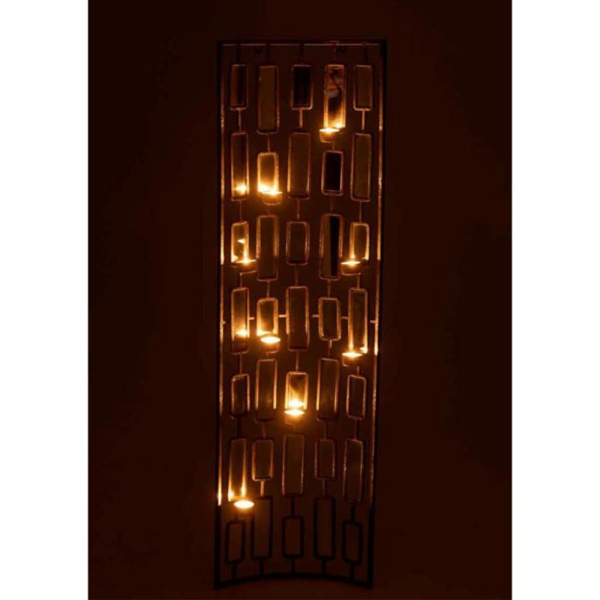 Paris Prix Photophore avec Miroirs  Comenza  122cm Gris