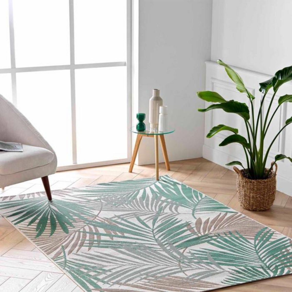 Paris Prix Tapis Déco Tissé  Joao  160x230cm Vert