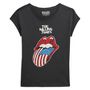 Voir la diapositive 3 : INEXTENSO T-shirt manches courtes gris femme Rolling Stones
