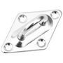 Voir la diapositive 5 : VIDAXL Kit de montage de voile d'ombrage 6 pcs Acier inoxydable
