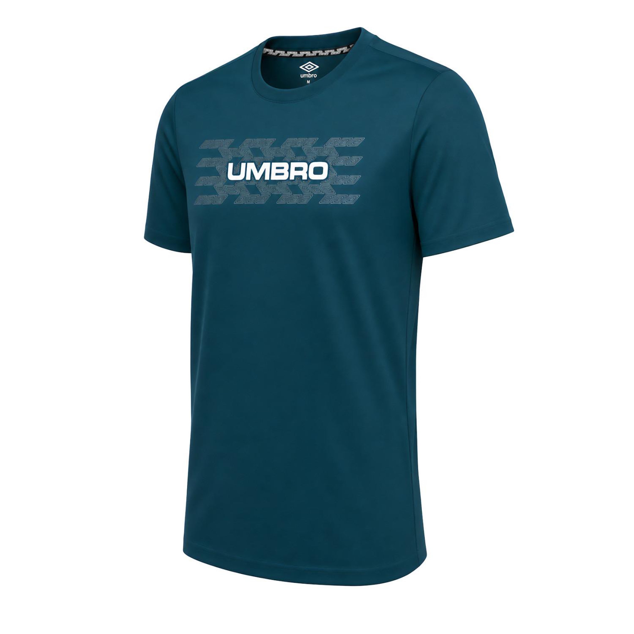 Voir la diapositive 2 : UMBRO Teeshirt homme col rond léger et confortable avec logo floqué 1224680