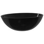 Voir la diapositive 2 : VIDAXL Lavabo Verre 50x37x14 cm Noir