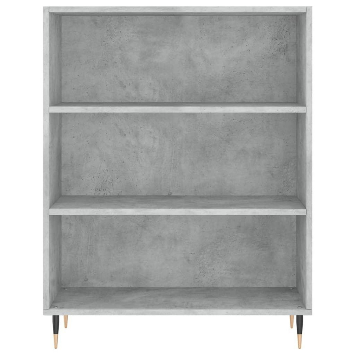 VIDAXL Buffet gris beton 69,5x32,5x180 cm bois d'ingenierie