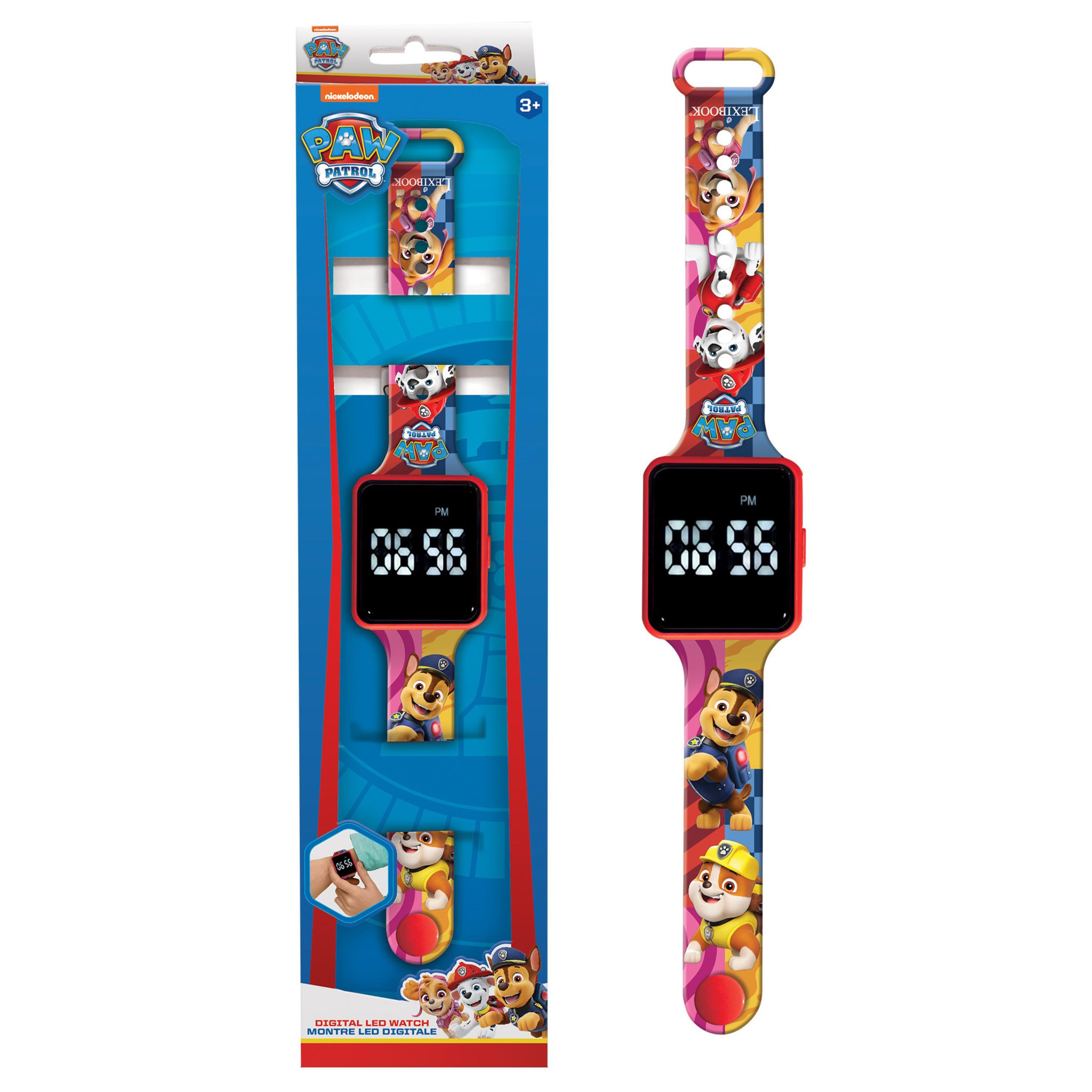 Lexibook Montre Digitale LED La Pat' Patrouille