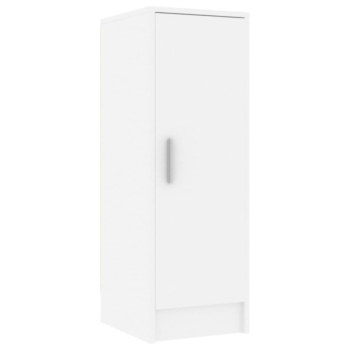 VIDAXL Armoire a chaussures Blanc 32x35x92 cm Agglomere