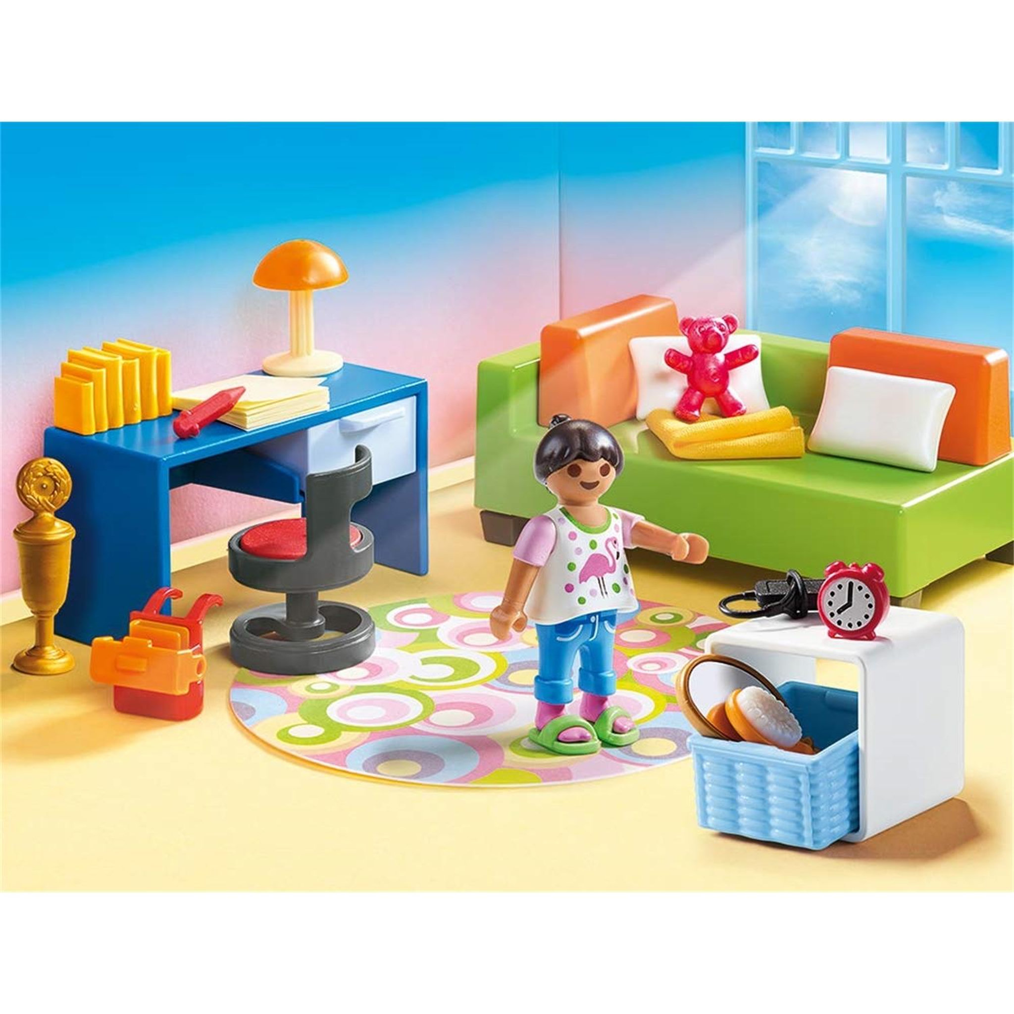 Voir la diapositive 5 : PLAYMOBIL Dollhouse – 70206+70207+70208+70209+70210+70211