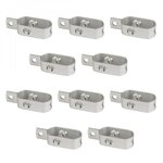 LINXOR Lot de 10 tendeurs en acier galvanisé N°3 pour fil de grillage ou autre