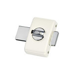ABUS Verrou Styl' C83 45mm Blanc avec Cales Boite