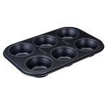 ZENKER Moule à muffins 6 empreintes 28 x 19 cm Zenker Perfect Black +