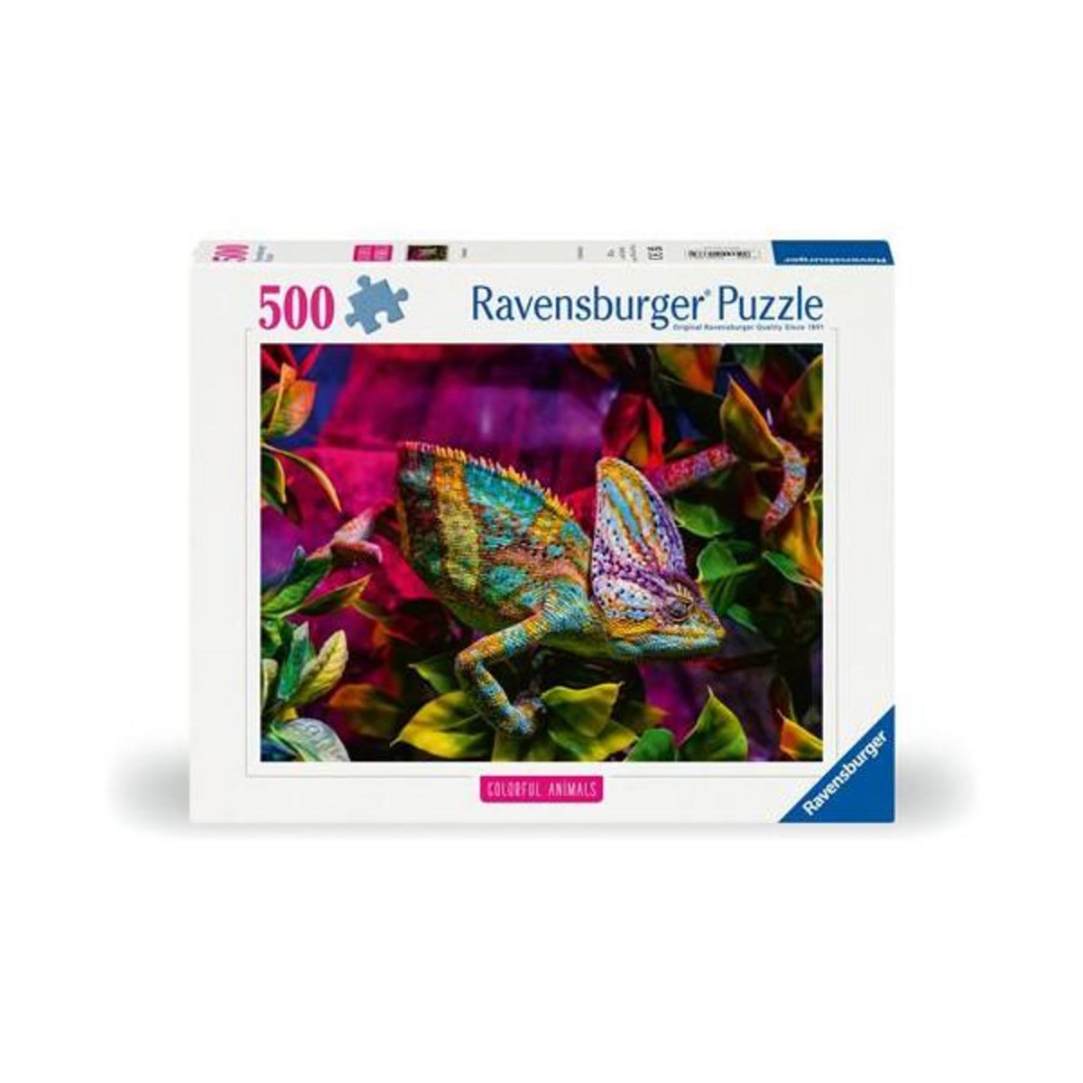 RAVENSBURGER Puzzle 500 pièces Ravensburger Caméléon