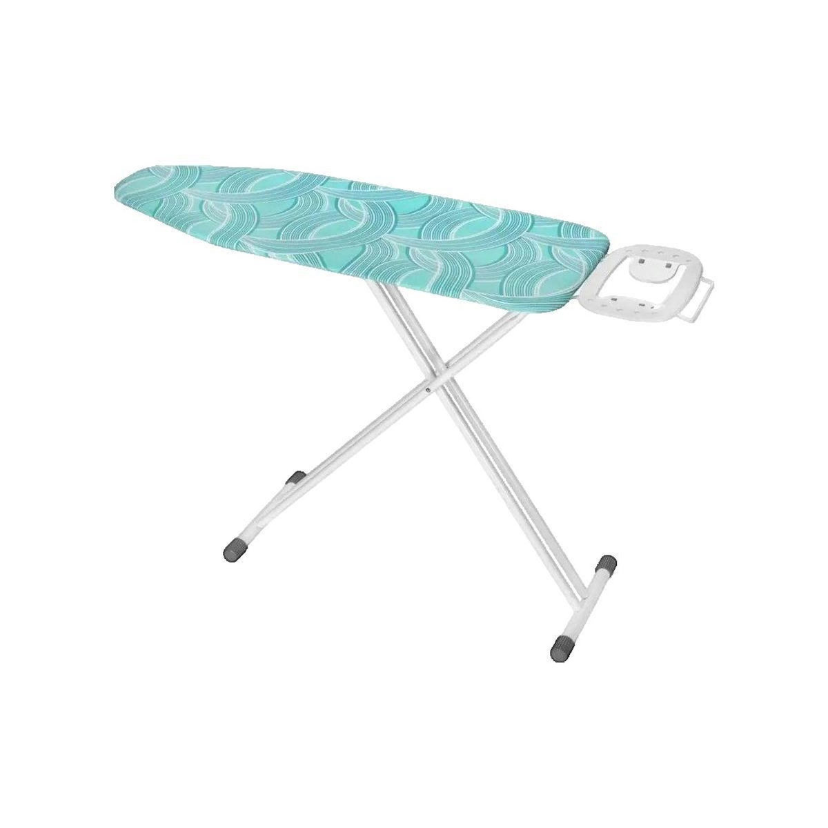 Wenko Table à repasser Wenko ADVANCE bleu avec plateau large