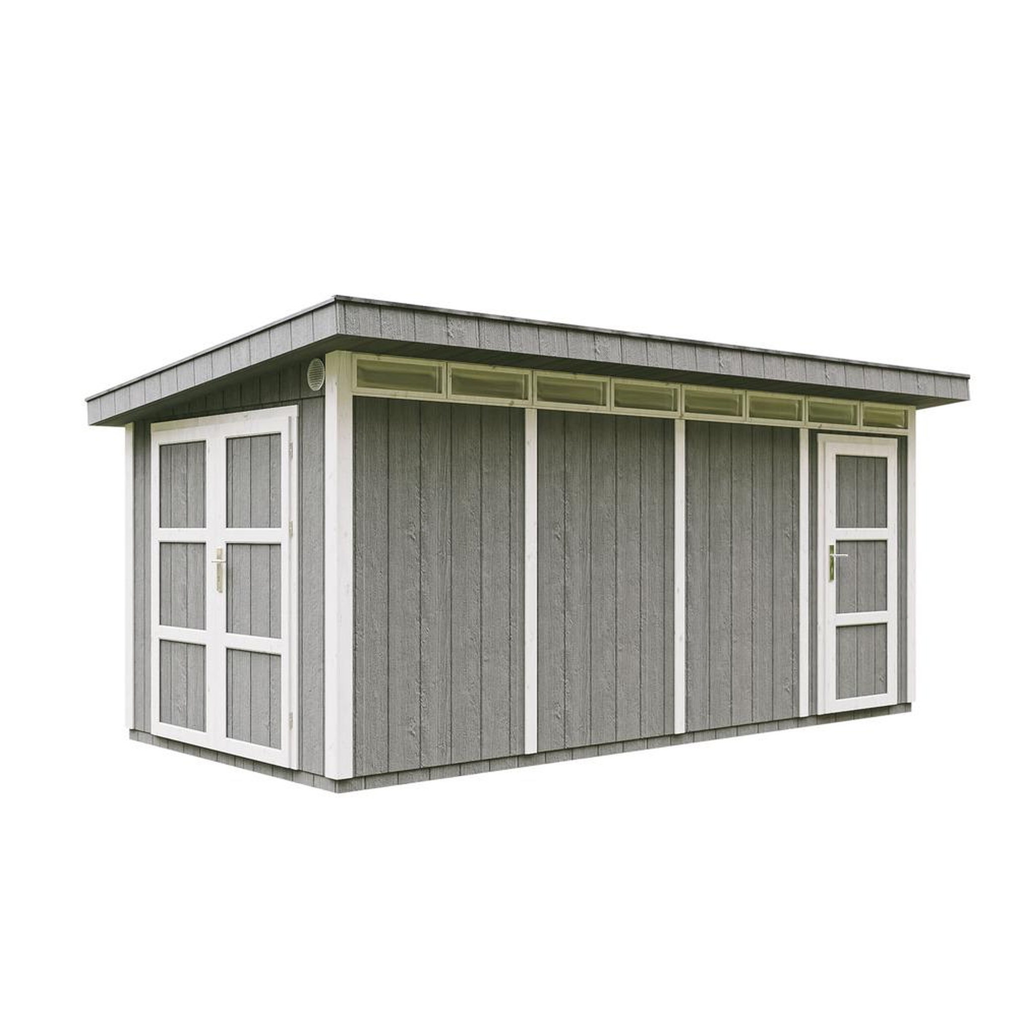 Voir la diapositive 1 : TIMBELA Abri de Jardin Qualité Premium 8.52+2.95 m² M905C