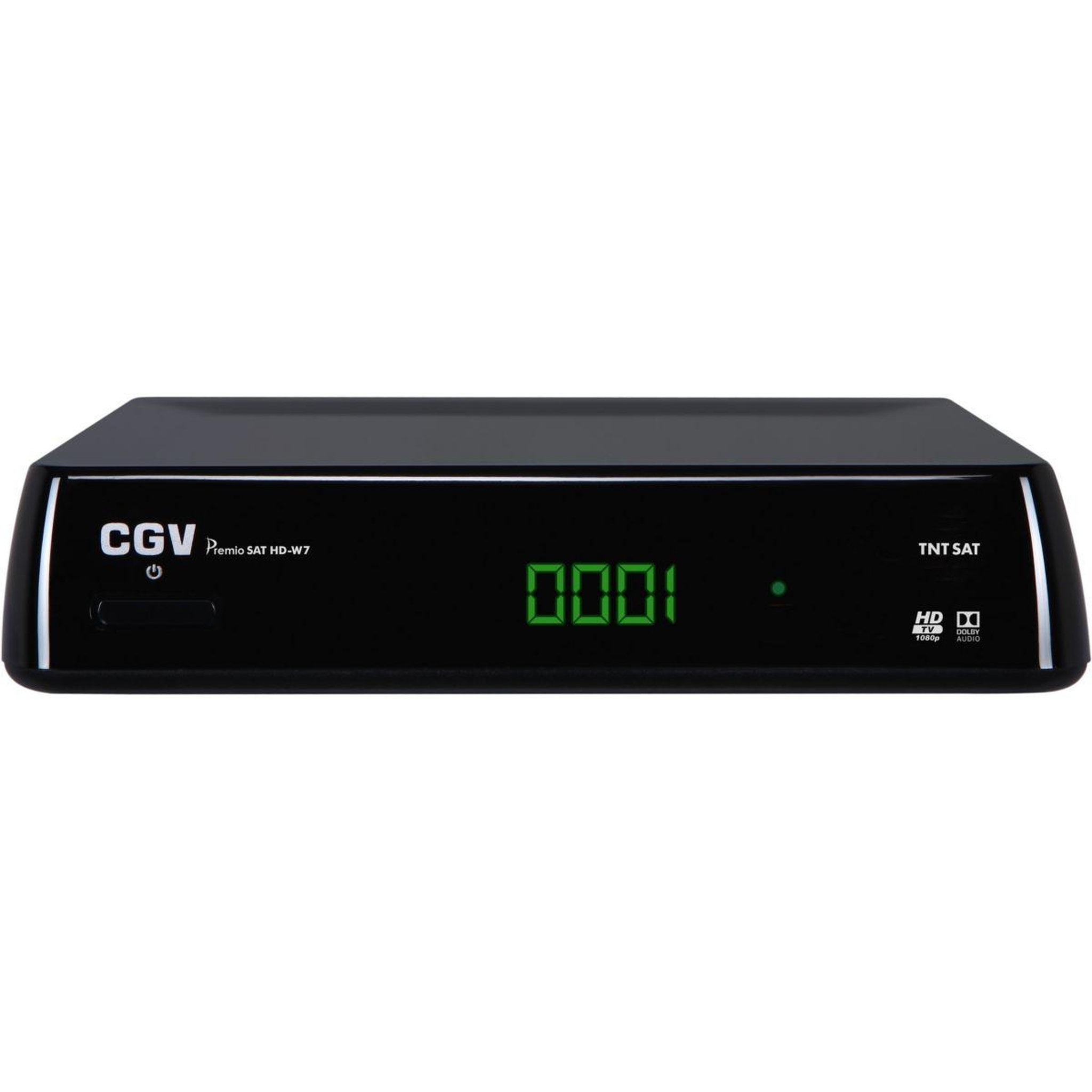 Voir la diapositive 1 : CGV Décodeur satellite premio tntsat hd-w7