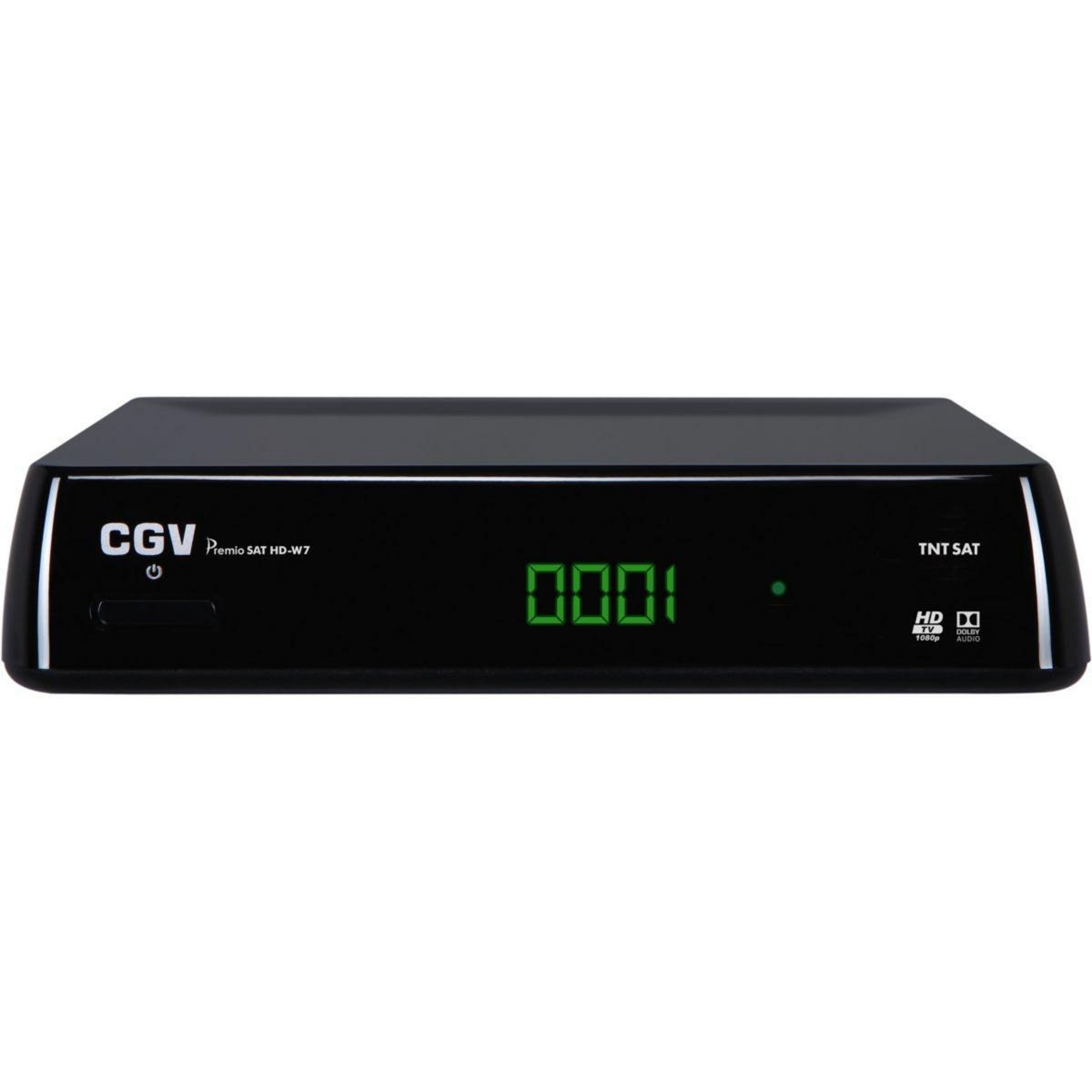CGV Décodeur satellite Premio TNTSat HD-W7
