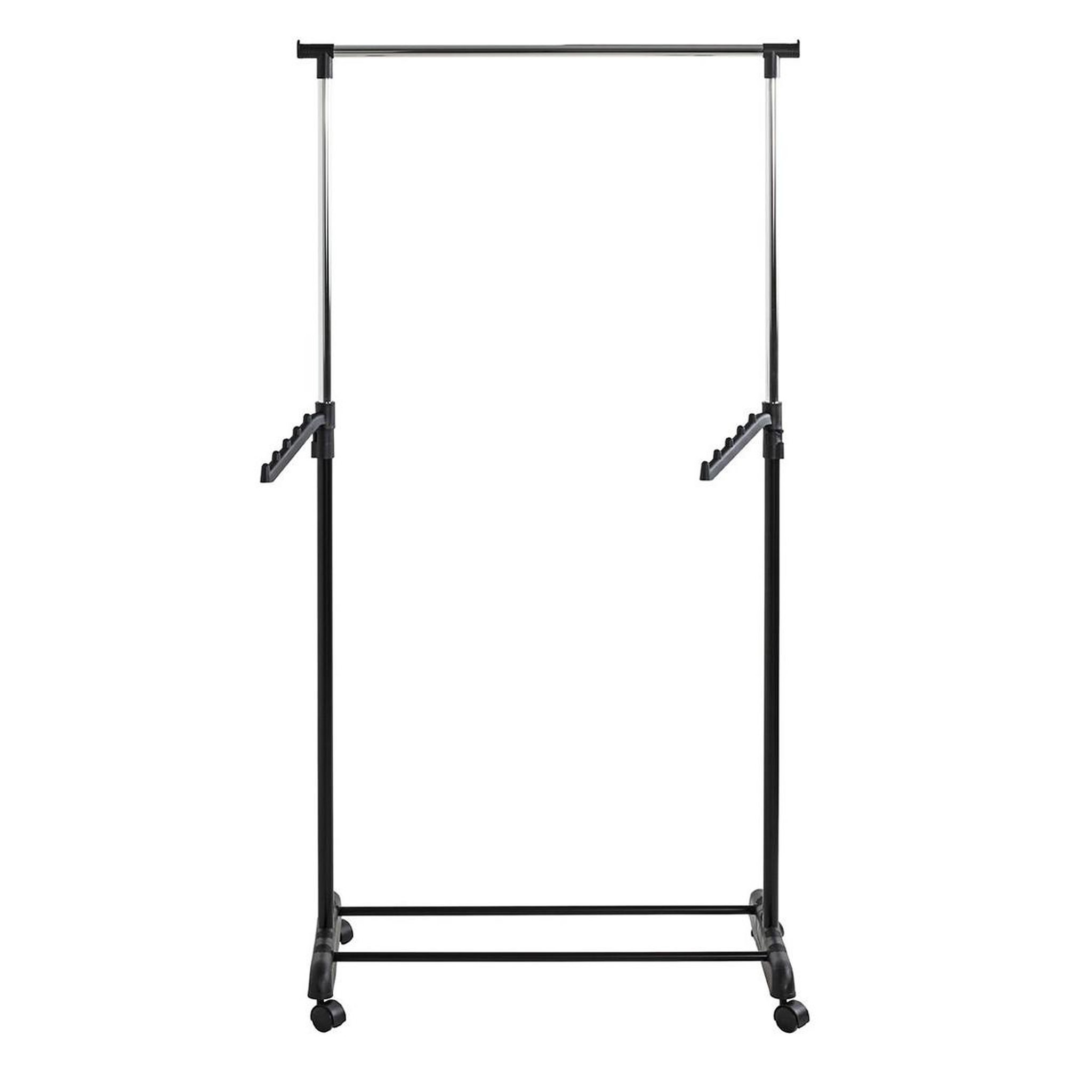 Voir la diapositive 2 : Paris Prix Portant à vêtements réglable  lumi  177cm noir