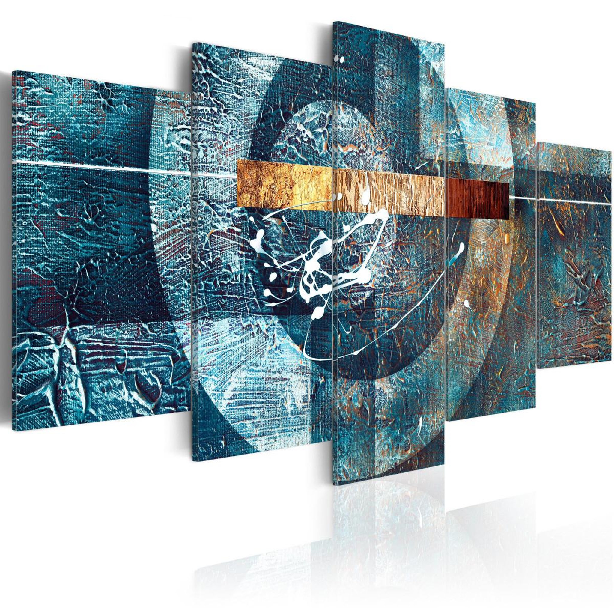 Voir la diapositive 1 : Paris Prix Tableau Imprimé  Galaxie Bleue