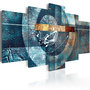 Voir la diapositive 1 : Paris Prix Tableau Imprimé  Galaxie Bleue