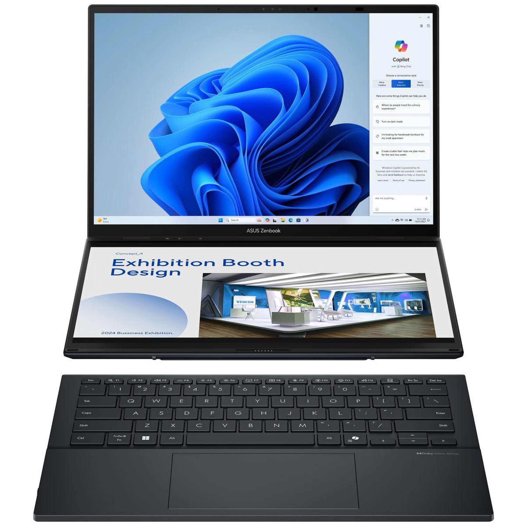 ASUS Ordinateur portable Zenbook Duo UX8406CA-PZ011W