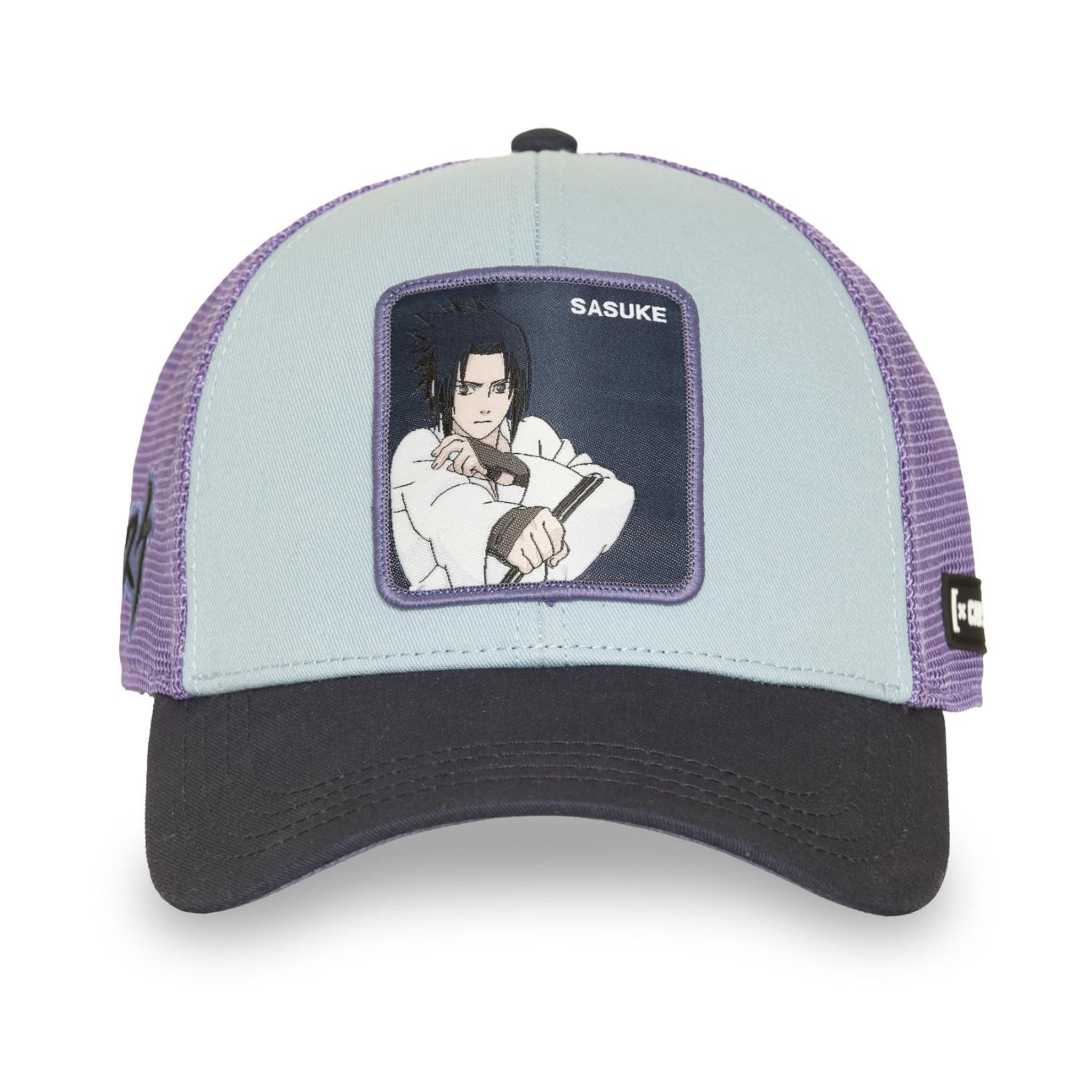 Voir la diapositive 2 : CAPSLAB Casquette baseball premium avec filet naruto shippuden sasuke
